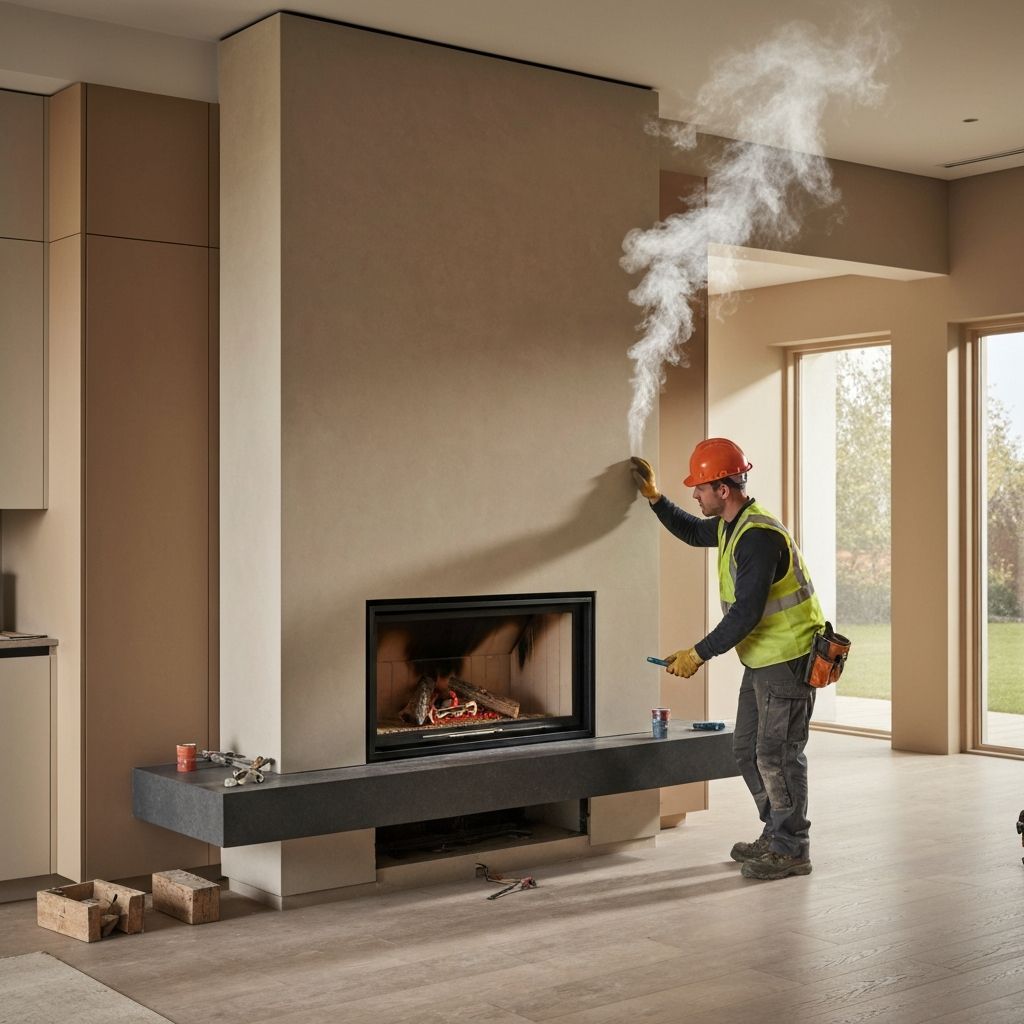 Professional fireplace installation